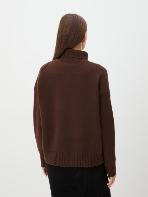 Женский свитер MAISON DAVID, Артикул 2023-177W, темно-коричневый | 4269318. Ракурс 4 Женский свитер MAISON DAVID, Артикул 2023-177W, темно-коричневый | 4269318. Ракурс 4