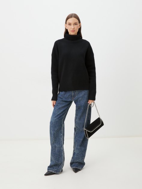 Женский свитер MAISON DAVID, Артикул 2023-177W, черный | 4269325. Ракурс 2 Женский свитер MAISON DAVID, Артикул 2023-177W, черный | 4269325. Ракурс 2