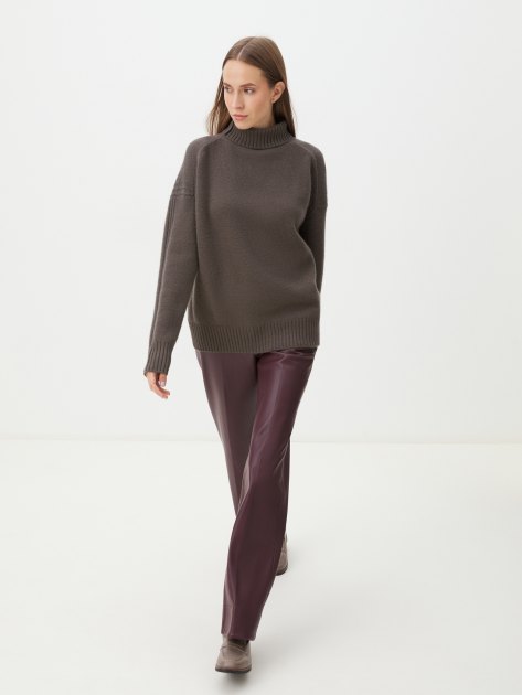 Женский свитер MAISON DAVID, Артикул 2023-177W, коричневато-серый | 4269332. Ракурс 2