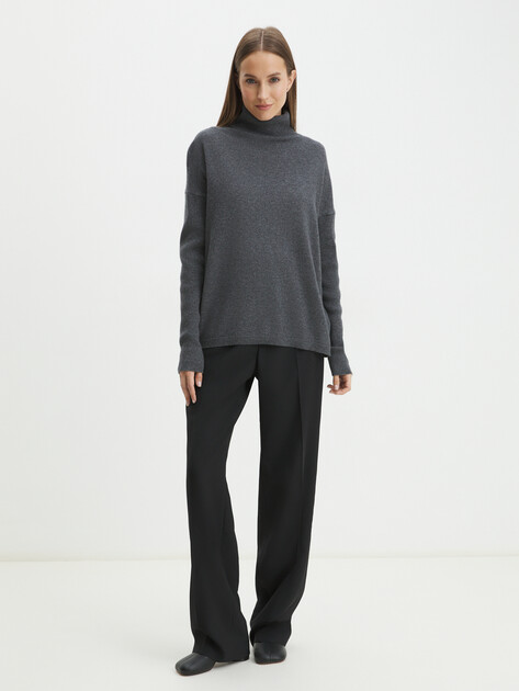 Женский свитер MAISON DAVID, Артикул 2023-176, темно-серый | 4269488. Ракурс 2 Женский свитер MAISON DAVID, Артикул 2023-176, темно-серый | 4269488. Ракурс 2