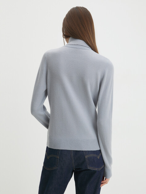 Женская водолазка MAISON DAVID, Артикул MNZ2805, голубовато-серый | 4269858. Ракурс 4