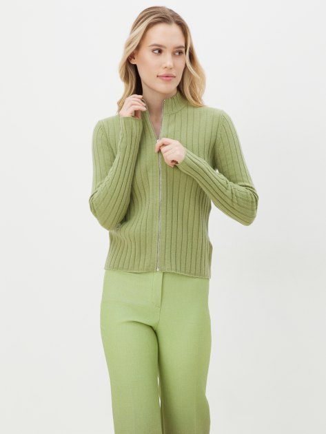 Женский кардиган MAISON DAVID, Артикул 901065M, фисташковый | 4269929. Ракурс 5 Женский кардиган MAISON DAVID, Артикул 901065M, фисташковый | 4269929. Ракурс 5