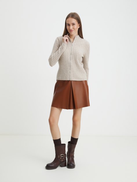 Женский кардиган MAISON DAVID, Артикул 901065M, серо-бежевый | 4269964. Ракурс 2