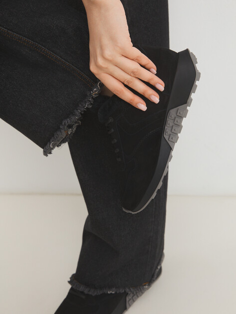 Женские кроссовки TENDANCE, Артикул HC2216-25, черный | 4270708. Ракурс 2