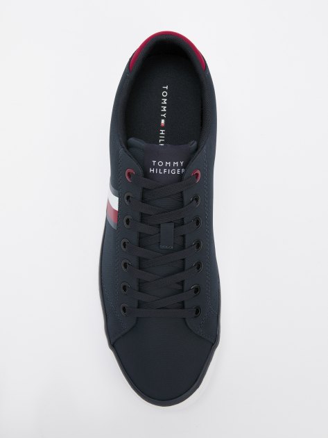 Мужские кеды TOMMY HILFIGER ESSENTIAL SIGNATURE TAPE TRAINERS, Артикул FM0FM04946, темно-синий | 4270978. Ракурс 5 Мужские кеды TOMMY HILFIGER ESSENTIAL SIGNATURE TAPE TRAINERS, Артикул FM0FM04946, темно-синий | 4270978. Ракурс 5