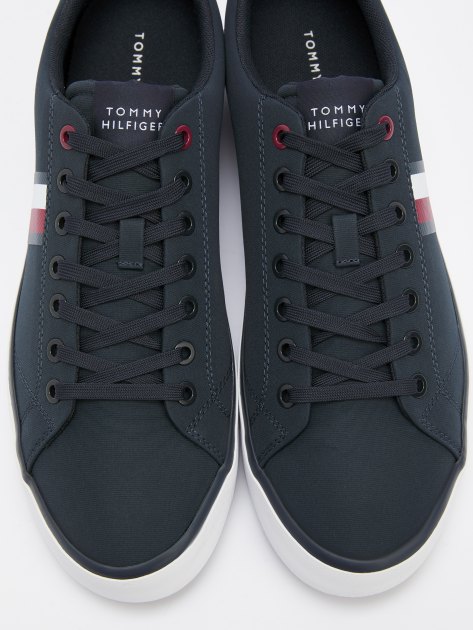 Мужские кеды TOMMY HILFIGER ESSENTIAL SIGNATURE TAPE TRAINERS, Артикул FM0FM04946, темно-синий | 4270978. Ракурс 6 Мужские кеды TOMMY HILFIGER ESSENTIAL SIGNATURE TAPE TRAINERS, Артикул FM0FM04946, темно-синий | 4270978. Ракурс 6