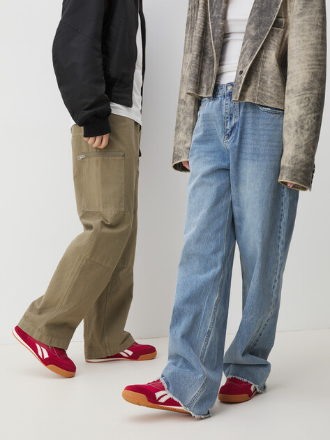 Кеды REEBOK CAMPIO XT, Артикул CAMPIO XT, рубиновый | 4271209. Ракурс 2