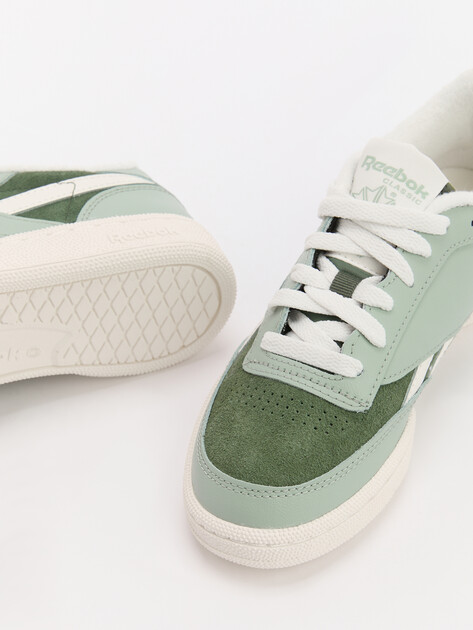 Женские кеды REEBOK CLUB C REVENGE II, Артикул CLUB C REVENGE II, фисташковый | 4271250. Ракурс 6 Женские кеды REEBOK CLUB C REVENGE II, Артикул CLUB C REVENGE II, фисташковый | 4271250. Ракурс 6