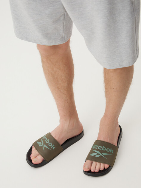 Мужские сланцы REEBOK RBK FULGERE SLIDE, Артикул RBK FULGERE SLIDE, хаки | 4271806. Ракурс 2
