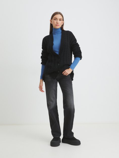 Женская водолазка MAISON DAVID, Артикул 19AW0115, светло-синий | 4272780. Ракурс 2