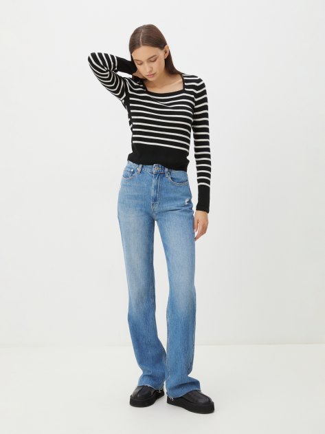 Женский джемпер MAISON DAVID, Артикул 30W135, черный | 4272797. Ракурс 2