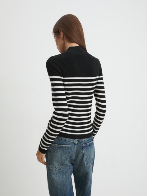 Женский кардиган MAISON DAVID, Артикул 30W257, черный | 4272802. Ракурс 4