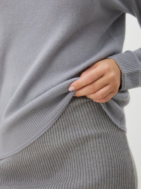 Женский джемпер MAISON DAVID, Артикул HA065, серый | 4272928. Ракурс 3 Женский джемпер MAISON DAVID, Артикул HA065, серый | 4272928. Ракурс 3