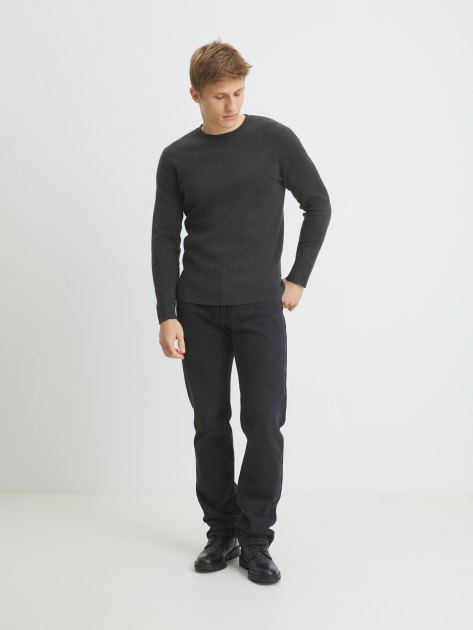 Мужской джемпер MAISON DAVID, Артикул JX09, антрацитовый | 4272995. Ракурс 2