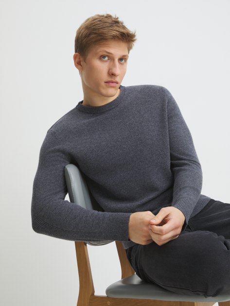 Мужской джемпер MAISON DAVID, Артикул YX05, темно-серый | 4273132. Ракурс 5 Мужской джемпер MAISON DAVID, Артикул YX05, темно-серый | 4273132. Ракурс 5