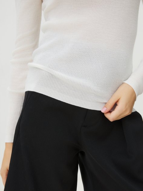 Женский джемпер MAISON DAVID, Артикул NZ1618, белый | 4273230. Ракурс 3