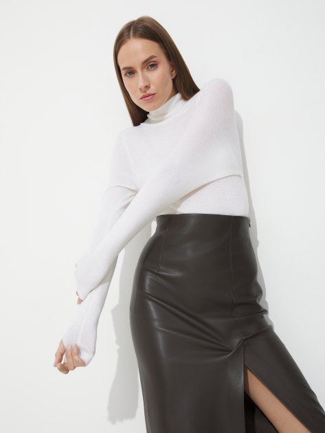 Женская водолазка MAISON DAVID, Артикул NZ1619, белый | 4273261. Ракурс 5