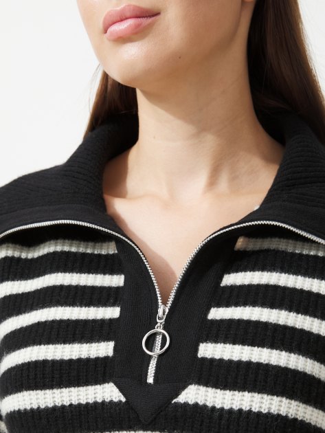 Женский свитер MAISON DAVID, Артикул QM059, черный | 4273294. Ракурс 3