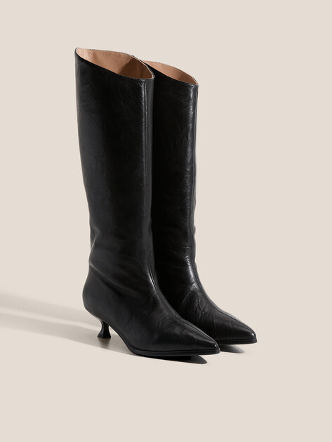 Женские сапоги TENDANCE, Артикул IGW068D-02, черный | 4273315. Ракурс 3