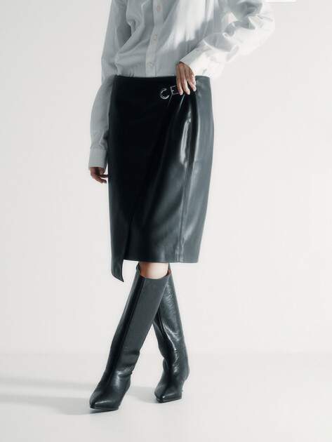 Женские сапоги TENDANCE, Артикул IGW068D-02, черный | 4273315. Ракурс 7