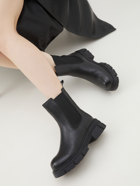 Женские челси TENDANCE, Артикул IGHX8980-05, черный | 4273462. Ракурс 2