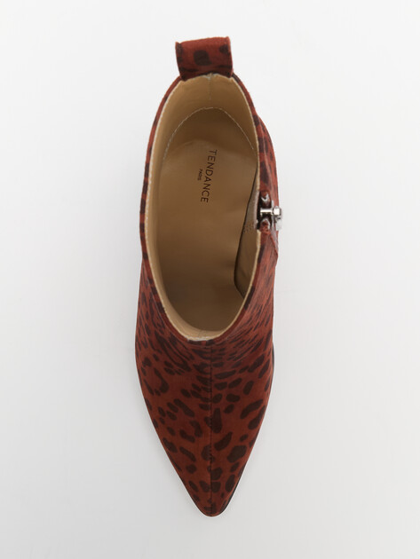 Ботильоны TENDANCE, Артикул IGHX1089-01, анималистичный принт | 4273485. Ракурс 5 Ботильоны TENDANCE, Артикул IGHX1089-01, анималистичный принт | 4273485. Ракурс 5