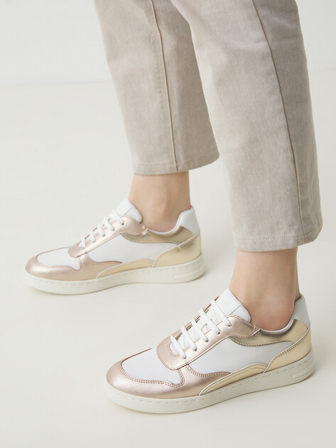 Женские кеды GEOX D JAYSEN, Артикул D551BC, белый | 4273708. Ракурс 2