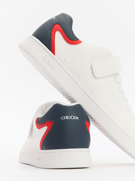 Детские кеды GEOX J ECLYPER BOY, Артикул J36LSA, белый | 4273730. Ракурс 5 Детские кеды GEOX J ECLYPER BOY, Артикул J36LSA, белый | 4273730. Ракурс 5