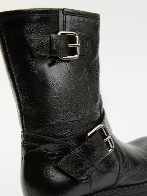 Женские полусапоги EASY BY LORIBLU, Артикул 4TLB51, черный | 4274439. Ракурс 6