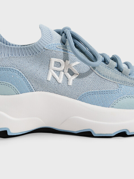 Женские кроссовки-носки DKNY JAMI, Артикул K1563691, голубой | 4274561. Ракурс 3