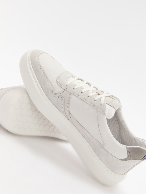 Мужские кеды GEOX U DEIVEN, Артикул U465WA, белый | 4274732. Ракурс 6