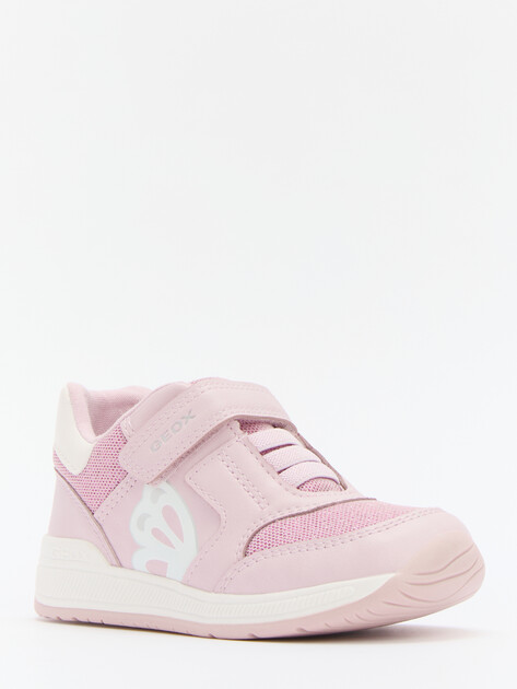 Детские кроссовки GEOX B RISHON GIRL, Артикул B450LA, светло-розовый | 4274745. Ракурс 2 Детские кроссовки GEOX B RISHON GIRL, Артикул B450LA, светло-розовый | 4274745. Ракурс 2