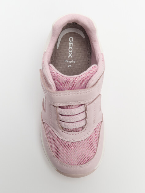 Детские кроссовки GEOX B RISHON GIRL, Артикул B450LA, светло-розовый | 4274745. Ракурс 4 Детские кроссовки GEOX B RISHON GIRL, Артикул B450LA, светло-розовый | 4274745. Ракурс 4