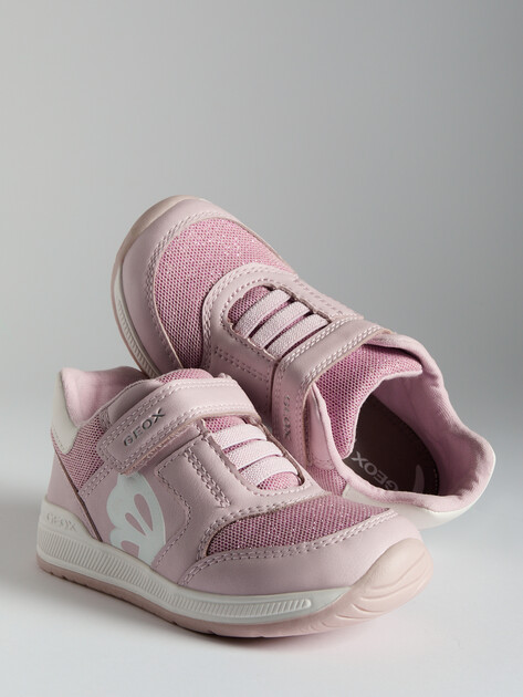 Детские кроссовки GEOX B RISHON GIRL, Артикул B450LA, светло-розовый | 4274745. Ракурс 5 Детские кроссовки GEOX B RISHON GIRL, Артикул B450LA, светло-розовый | 4274745. Ракурс 5