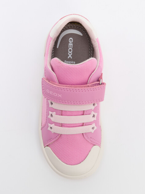 Детские кеды GEOX B GISLI GIRL, Артикул B551MA, розовый | 4274799. Ракурс 4 Детские кеды GEOX B GISLI GIRL, Артикул B551MA, розовый | 4274799. Ракурс 4