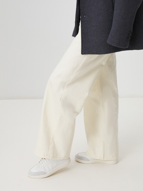 Женские кеды GEOX D MELEDA, Артикул D55UGA, белый | 4274869. Ракурс 2