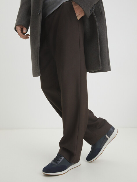 Мужские кроссовки GEOX U AVERY, Артикул U55H5C, темно-синий | 4274944. Ракурс 2