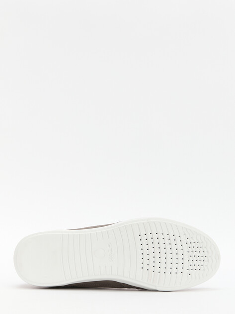 Мужские кеды GEOX U WALEE, Артикул U552CB, серо-коричневый | 4274992. Ракурс 4