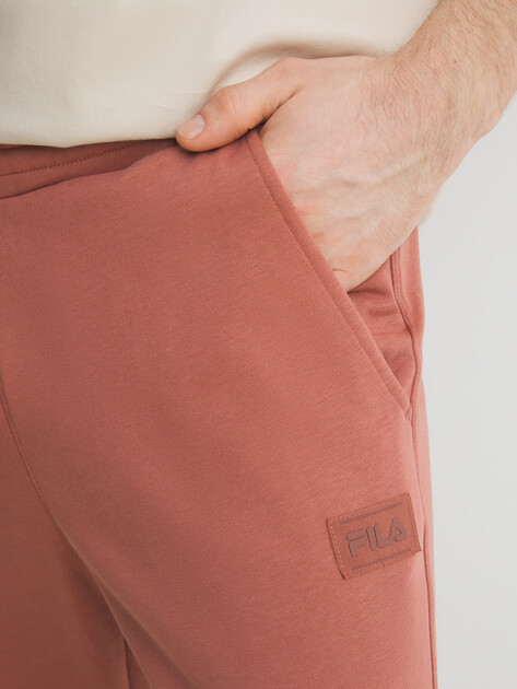 Мужские брюки FILA, Артикул 133309, коричнево-красный | 4275355. Ракурс 3