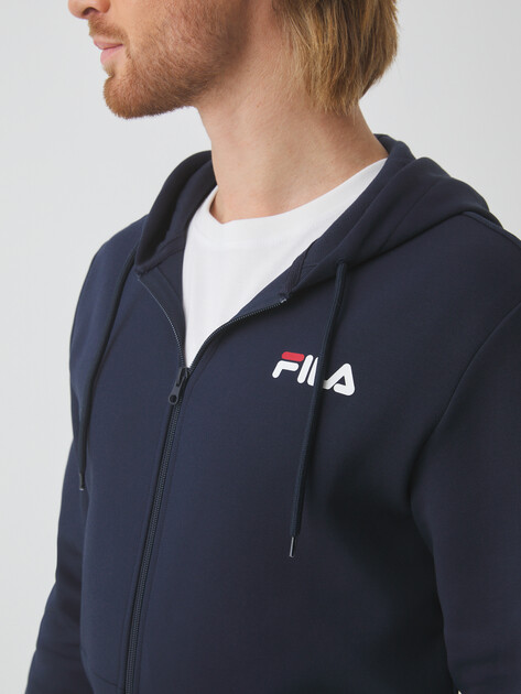 Мужская толстовка FILA, Артикул 134002, темно-синий | 4275444. Ракурс 3