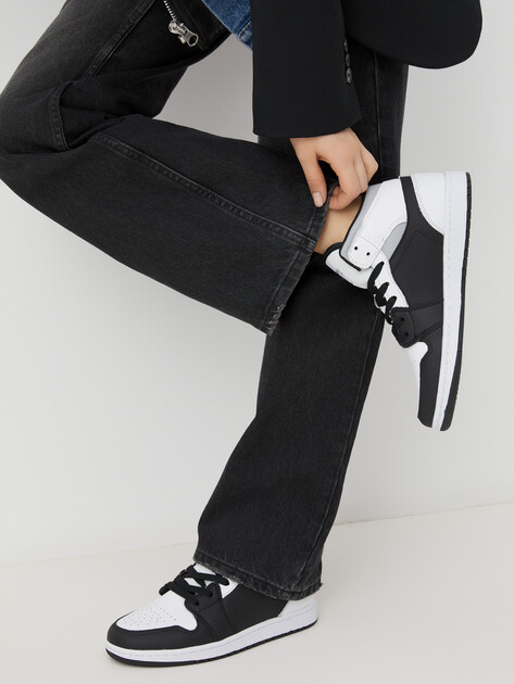 Женские высокие кеды TENDANCE, Артикул FP-J1-1W, черный | 4275604. Ракурс 2 Женские высокие кеды TENDANCE, Артикул FP-J1-1W, черный | 4275604. Ракурс 2