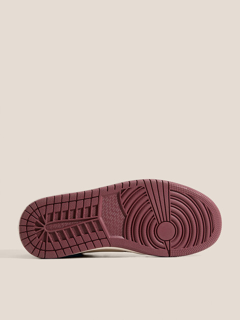 Женские высокие кеды TENDANCE, Артикул FP-J1-1W, вишневый | 4275636. Ракурс 7