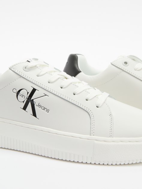 Мужские кеды CALVIN KLEIN JEANS, Артикул YM0YM00681, белый | 4277647. Ракурс 6
