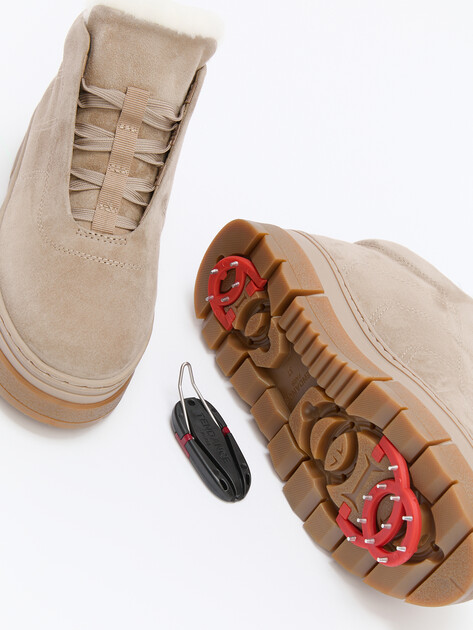 Женские ботинки TENDANCE, Артикул HC10120X-5, серо-бежевый | 4278013. Ракурс 6