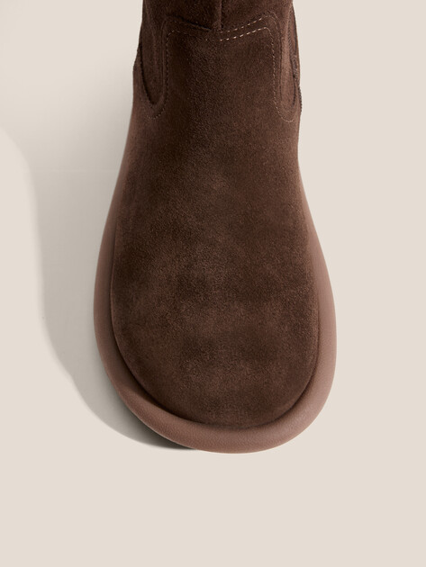 Женские полусапоги TENDANCE, Артикул HC8321X-1, темно-коричневый | 4278071. Ракурс 4