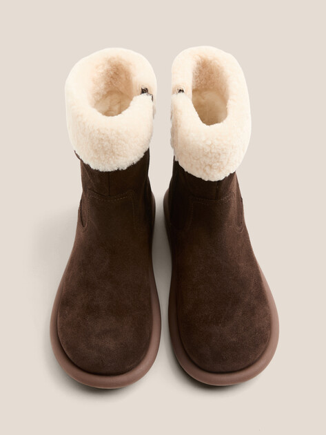 Женские полусапоги TENDANCE, Артикул HC8321X-1, темно-коричневый | 4278071. Ракурс 5