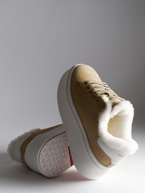 Женские кеды TENDANCE, Артикул HC1736-301, бежевый | 4278126. Ракурс 5 Женские кеды TENDANCE, Артикул HC1736-301, бежевый | 4278126. Ракурс 5