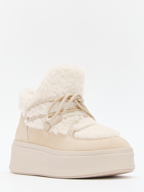 Женские угги TENDANCE, Артикул HC1736Y-34, светло-бежевый | 4278132. Ракурс 3