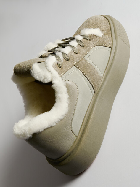 Женские кеды TENDANCE, Артикул HC2208-41, серо-зеленый | 4278175. Ракурс 6