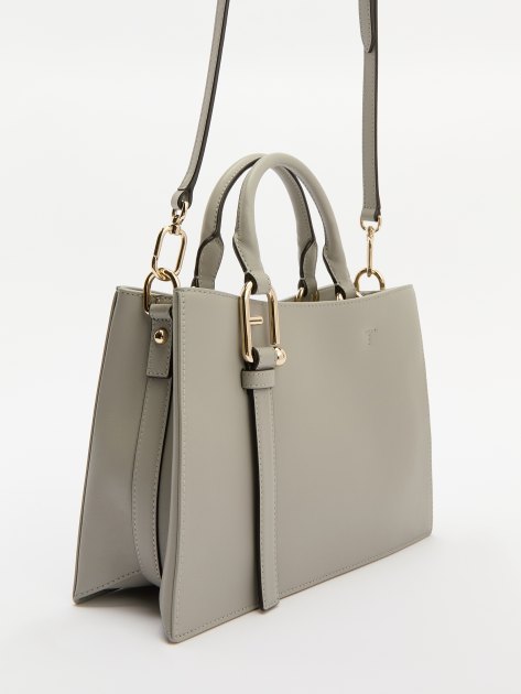 Женский тоут FURLA, Артикул FURLA NUVOLA M TOTE, светло-серый | 4278728. Ракурс 3 Женский тоут FURLA, Артикул FURLA NUVOLA M TOTE, светло-серый | 4278728. Ракурс 3